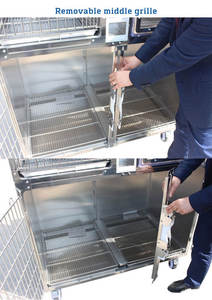 WTC-05 Jaula de Oxígeno Veterinaria Profesional para Perros y Gatos Hospitalizados - Product Image 4