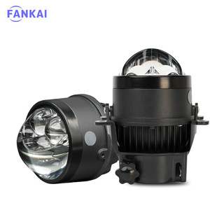 FANKAI X5 Dual Beam <b>Led</b> <b>Projector</b> Lens 3 Inch 55W 6000K For Car Fog Light Retrofit Upgrade Universal Fit - Product Image 1