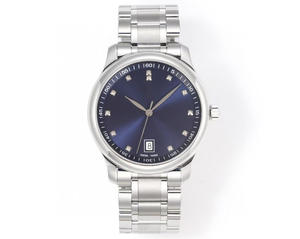 Montre de sport et d'affaires élégante, classique, de luxe, en acier inoxydable, automatique, mécanique, chronographe, 41 mm - Product Image 3