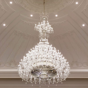 Luxury Wedding Decoration Grand Hotel Lobby Maria Theresa Cristal Chandelier <b>Crystal</b> - Product Image 2