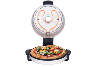 HJ-38D de pan árabe para el hogar, máquina de pan eléctrica de 38CM, con control de temperatura y ventana - Product Image 2