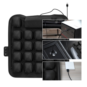 Cojín de Masaje <span class=keywords><strong>Shiatsu</strong></span> Portátil USB <span class=keywords><strong>2026</strong></span> Comfort Pressure para Conductores de Automóviles/Camiones, Alivio del Dolor de Cadera, Inflable y No Tóxico - Product Image 6