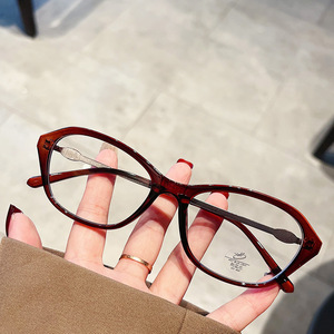 Marco cuadrado Anti-Gafas de luz azul Moda <span class=keywords><strong>Retro</strong></span> Hombres Mujeres Juegos de computadora Protección ocular Gafas de vidrio liso clásico Vidrio - Product Image 3