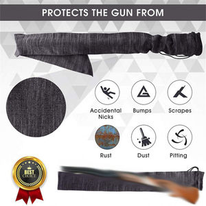 140 CM di pistola lunga lavorata a maglia trattata in Silicone 53 pollici caccia all'aperto borsa di stoccaggio altri prodotti per la caccia all'aperto - Product Image 4