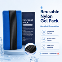 Compresse froide souple en nylon avec gel pour le bas du dos, la taille, l'abdomen et les hanches, soulageant les gonflements, pour le confort et la récupération quotidienne à domicile