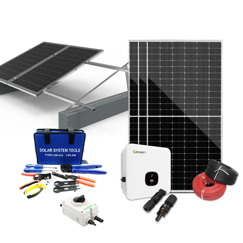 Produtos De Energia Renovável Com Sistema De Energia Solar Sistema De Gerenciamento De Bateria Growatt