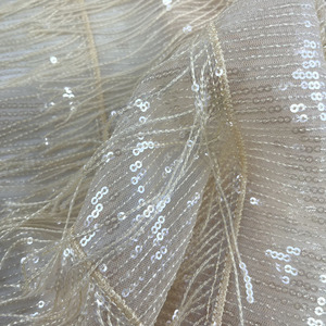 2025 New Chất Lượng Cao <span class=keywords><strong>2Mm</strong></span> Dài Tua Pha Lê Lưới Fringe Sequin Vải Cho Ăn Mặc Giản Dị - Product Image 3