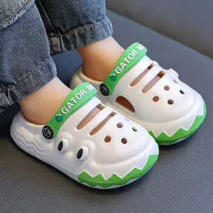 Sandals cartoon soft-soled non-slip baby beach shoes for infants boys and girls baotou children's slippers