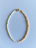 Mode luxe pierre naturelle pierre gemme papillon perle d'eau douce collier pierre perlée colliers perles coquille tour de cou pour les femmes