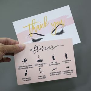 Hot Sale <b>Thank</b> <b>You</b> for Your Purchase <b>Card</b> <b>Wedding</b> Thanksgiving Gold Foil <b>Thank</b> <b>You</b> Greeting <b>Cards</b> with Envelopes for Business - Product Image 2