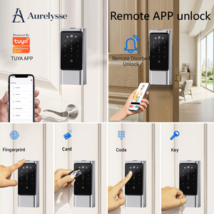 Cerradura Inteligente Aurelysse con Wi-Fi, Teclado Táctil, Entrada sin Llave, Control por Aplicación, Huella Dactilar, Código, Bloqueo Automático - Product Image 5