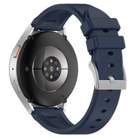 Untuk Huawei Submariner Garmin untuk Samsung kompatibel 20mm/22mm Flat Quick Release gesper baja gelang jam tangan silikon