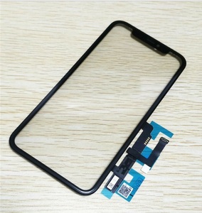 Màn hình bên ngoài cho <span class=keywords><strong>iPhone</strong></span> <span class=keywords><strong>x</strong></span> XS Max XR phía trước cảm ứng Panel LCD hiển thị Glass Bìa ống kính sửa chữa các bộ phận với OCA điện thoại di động lcds - Product Image 5