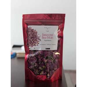 Pétalos de Rosa Marroquí 100% Puros y Orgánicos de PRIVA TRADING, Grado Alimenticio, Rosa Damascena Seca para Té, 2 Años de Duración - Product Image 1