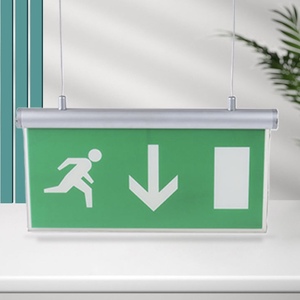 Nhà Máy Hoạt Động Độ Sáng Cao Ánh Sáng Khẩn Cấp <span class=keywords><strong>Acrylic</strong></span> Cháy Khẩn Cấp Dấu Hiệu Thoát Ánh Sáng - Product Image 3