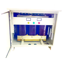 Transformateur d'isolement triphasé à sec 40KVA 50KW 380V vers 230V/240V à bobinage multiple CE pour RoHS