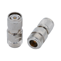 Adaptateur coaxial RF N mâle vers TNC femelle, prise de type N vers prise TNC, série 0-6 GHz, laiton nickelé