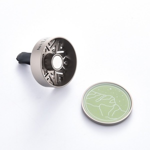 Diffuseur de parfum créatif vert à motif pour voiture, désodorisant d'intérieur à clipser sur grille d'aération - Product Image 6