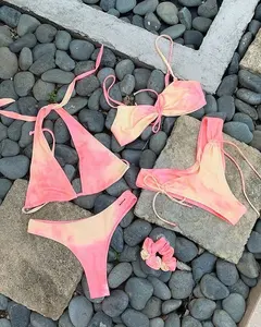 swimwear manufacturing company custom high quality swimsuit two pieces bikini