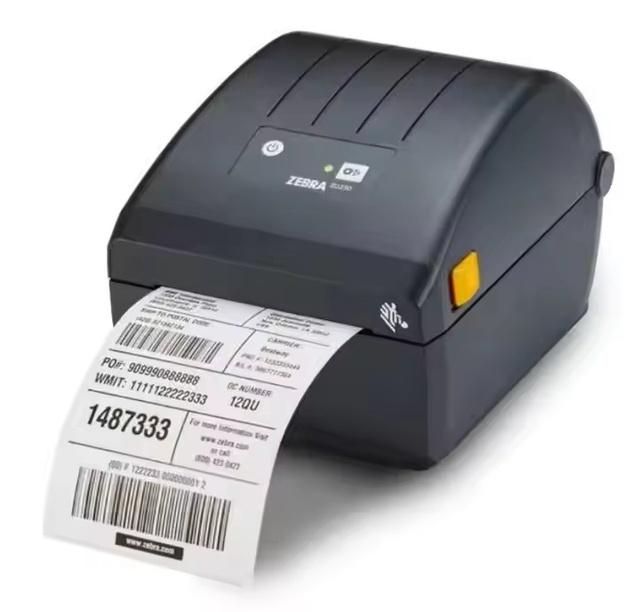 Zebra ZD888t Printer for 203 Dpi Zebra of ZD220 Thermal Transfer 4 Inch Ribbon Barcode Printer Machine for Business Education