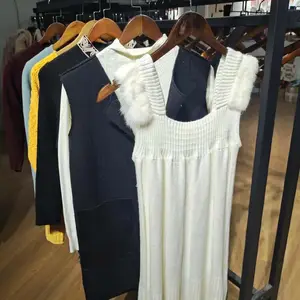 T-shir pakaian pantai wanita, pakaian buatan tangan kedua bersih bal rendah modis Amerika Serikat
