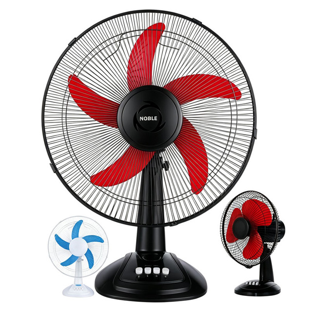 Guangzhou Factory AC/DC OEM Electrical Desk Fan 12" 16 Inch 12V DC Solar Power Table Fan for Home