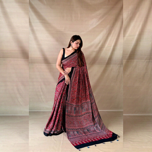 Traditional <b>Indian</b> Women's Cotton Embroidered <b>Kurta</b> With Peacock Design For Casual Wear All Seasons - Product Image 1