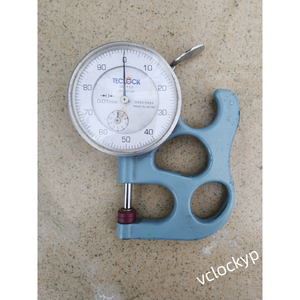 Jauge d'épaisseur Teclock SM112 (plage de mesure 10 mm, graduation 0,01 mm) d'occasion - Product Image 4