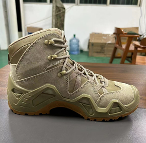 Bottes de randonnée tactiques durables TSB07 AK en cuir de vachette et daim pour terrains variés et usage intensif - Product Image 4