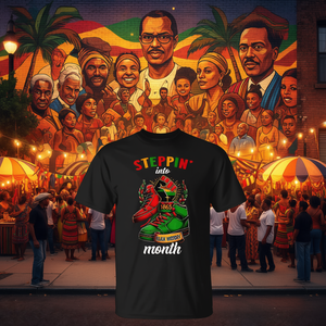 เสื้อยืดเฉลิมฉลองมรดกทางวัฒนธรรม คอกลม แขนสั้น ดีไซน์แสดงความภาคภูมิใจในชุมชน - Product Image 3