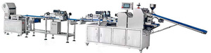 Commerciële Bladerdeeg Productielijn Automatische Bladerdeeg Deens Gebak Palmier Maken <span class=keywords><strong>Machine</strong></span> - Product Image 3
