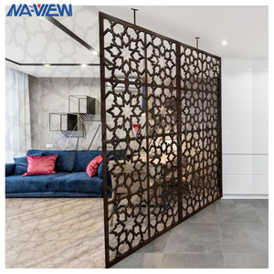 Nhôm & thép đục lỗ Bảng điều khiển cho bên ngoài bức tường mặt tiền Bảng điều khiển tòa nhà chọc trời Ốp bên ngoài màn hình vách ngăn trang trí trần - Product Image 3