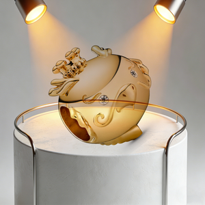 Pulsera de Plata Pura 925 con Cuentas Doradas de los Doce Signos del Zodíaco, <span class=keywords><strong>Bolsa</strong></span> de la Fortuna, Cerdo Dorado, Qilin, Gato de la Suerte - Collar de Cuentas DIY - Product Image 5