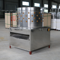 Nouvelle arrivée, machine à plumer automatique pour volailles, poulet/oie/canard, équipement d'abattage, machine à épiler, pratique, bonne qualité