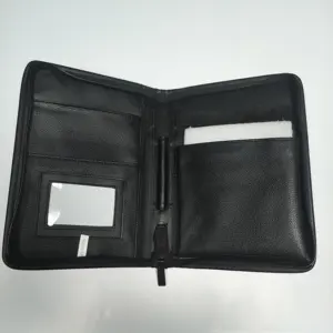 All'ingrosso Custom Business Office Portfolio Bag Hard Attache Men PU Vintage Leather slip cases