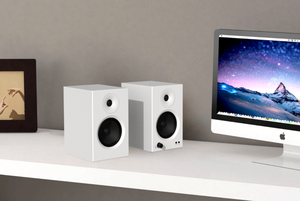 Système audio professionnel 70W, enceintes de studio avec woofer de 4 pouces, son puissant pour home cinéma - Product Image 4