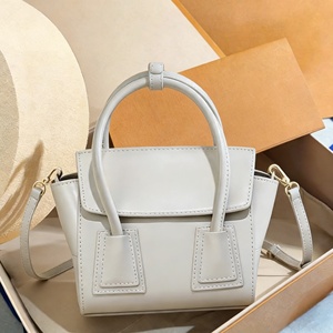 Sac à main de luxe pour femmes en cuir véritable avec fermeture éclair et bandoulière unique - Product Image 3