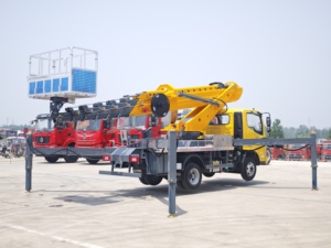 Plataforma Elevadora Hidráulica de 33.8M para Trabajo Aéreo, Camión Elevador de 28M para Operaciones en Altura, Camión con Cesta Elevadora - Product Image 6