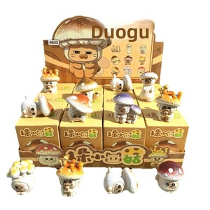 Nuevo Xiao Mao Mushroom: Caja Sorpresa <span class=keywords><strong>de</strong></span> Animales <span class=keywords><strong>de</strong></span> Resina Adorables, Muñeco <span class=keywords><strong>de</strong></span> Colección Creativo y <span class=keywords><strong>de</strong></span> Moda, Adornos del Mismo Gato <span class=keywords><strong>de</strong></span> Little Red Book - Product Image 5