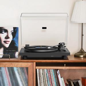 <span class=keywords><strong>Tocadiscos</strong></span> de aluminio con transmisión por correa, 2 velocidades RPM, <span class=keywords><strong>Phono</strong></span> A-T, cartucho MM, reproductor de discos de vinilo, <span class=keywords><strong>salida</strong></span> de audio inalámbrica - Product Image 3