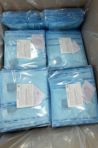 Tốt sơ sinh vải không dệt umbilicu bé mắt bảo vệ đàn hồi bé phototherapy Mặt nạ mắt cho lá chắn vá chống ánh sáng màu xanh - Product Image 4