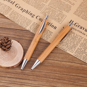 Nouveau 2017 nouveauté <span class=keywords><strong>pas</strong></span> <span class=keywords><strong>cher</strong></span> bois <span class=keywords><strong>stylo</strong></span> en bambou avec logo personnalisé - Product Image 3
