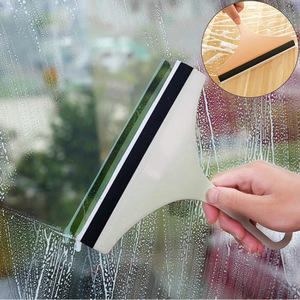 Glass <b>Squeegee</b> Nordic Green ABS Window Cleaner For Bathroom And Car Use - Product Image 1