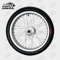 مجموعة إطارات سوبرموتو Surron Light Bee X LBX مقاس 17 بوصة مع محور CNC وإطارات CST 70/90 90/80-17 للدراجات الكهربائية الترابية وقطع غيار التحويل
