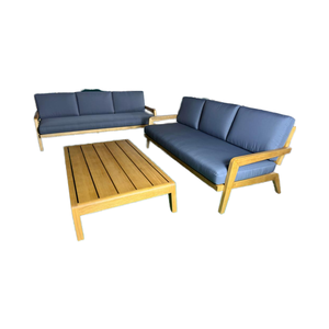 Juego de Muebles de Exterior de Tela Impermeable, Resistente a la Decoloración y al Agua, Diseño Moderno para Sala de Estar, Jardín, Sofá, Hoteles, Villas y Parques - Product Image 2