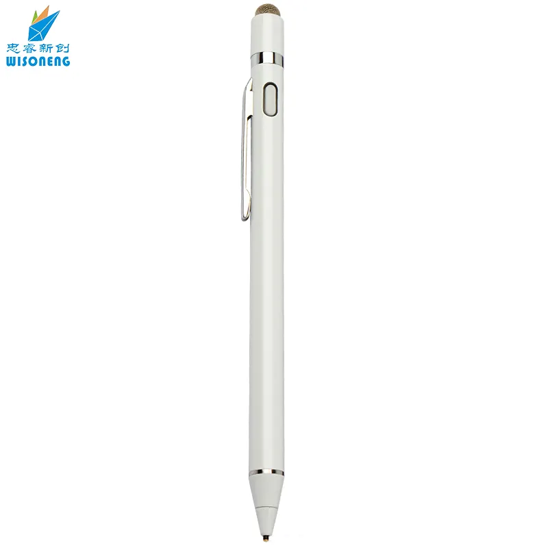 1.45Mm Actieve Capacitieve Touchscreen Stylus Pen Voor Ipad Iphone Tablet Hoge Gevoelige Voor Tekening En Handschrift Metalen Pen