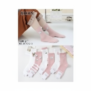 Calzini di puro cotone abbinati a colori leggeri e traspiranti morbidi in maglia alla caviglia graziosi stile Premium per uso estivo primavera inverno - Product Image 1