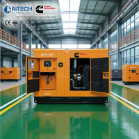 Générateur diesel Cummings Super Silent Open 160 kVA 200 kVA 250 kVA, générateur diesel professionnel à haut rendement énergétique pour hôpital