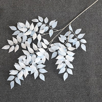 Follaje Artificial Realista de Estilo Moderno y Ecológico, Hojas de Clematista y Banyan, Decoración Verde para Bodas, Ceremonias y Salones