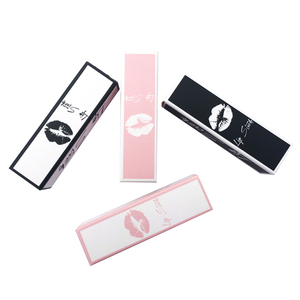 กล่องของขวัญลิปสติก,กล่องกระดาษฟอยล์สีทองปั๊มร้อนสำหรับกล่องบรรจุภัณฑ์หลอดลิปสติก - Product Image 2